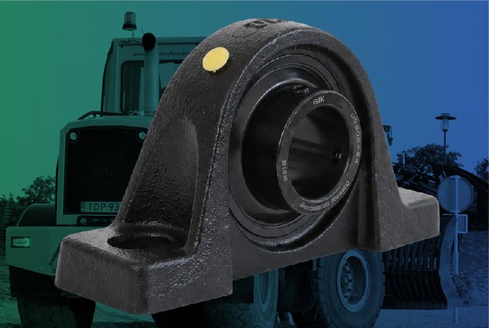 Reinforced Pillow Block Bearing